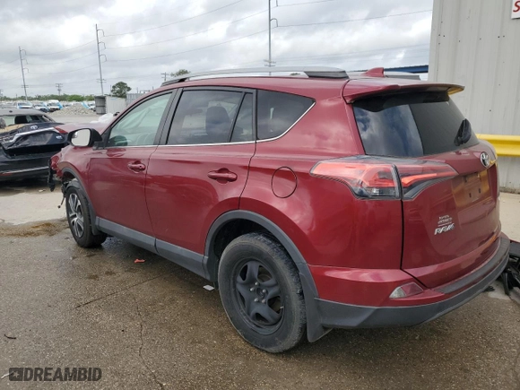 2018 Toyota RAV4 LE with VIN 2T3ZFREV0JW518900, listed as a Copart auction lot 50842655 with 0 mi miles and Salvage Title. Bid and sale history available at carsss.com. Image 2.