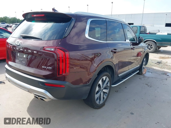 2020 Kia Telluride EX z VIN 5XYP34HC6LG093892, wystawiony jako IAAI lot #42097240 z przebiegiem 77 084 mil mil oraz . Historia ofert i sprzedaży dostępna na DreamBid. Obrazek 4.