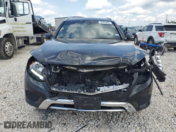 2019 Mercedes-Benz GLC 300 with VIN WDC0G4JBXKV144495, listed as a Copart auction lot 56425665 with 41,687 mi miles and Salvage title. Bid and sale history available at DreamBid. Image 5.