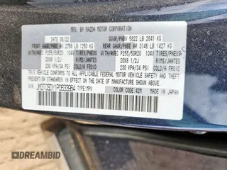 2023 Mazda CX-9 Carbon Edition with VIN JM3TCBDY1P0633964, listed as a Copart auction lot 60750015 with 34,657 mi miles and Salvage title. Bid and sale history available at DreamBid. Image 14.
