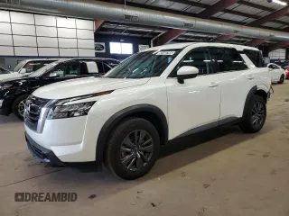 2023 Nissan Pathfinder SV z VIN 5N1DR3BC1PC244857, wystawiony jako Copart lot #58160795 z przebiegiem 42 417 mil mil oraz Tytuł czysty. Historia ofert i sprzedaży dostępna na DreamBid. Obrazek 1.