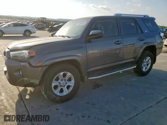 2018 Toyota 4Runner SR5 с VIN JTEZU5JR6J5179456, выставлен на аукционе Copart как лот 53583595 с пробегом 59 266 миль миль и Списание • Salvage title. История ставок и продаж доступна на DreamBid. Изображение 1.
