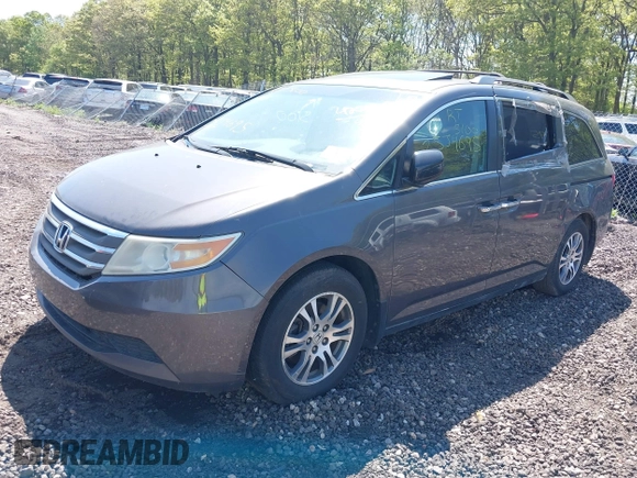 2012 Honda Odyssey EX-L with VIN 5FNRL5H69CB067867, listed as a IAAI auction lot 42225228 with Not provided miles and . Bid and sale history available at DreamBid. Image 17.