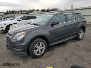 2017 Chevrolet Equinox LS with VIN 2GNFLEEK4H6156321, listed as a Copart auction lot 53116845 with 178,667 mi miles and Clean Title. Bid and sale history available at carsss.com. Image 1.