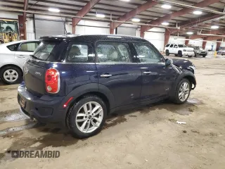 2013 MINI Countryman S ALL4 with VIN WMWZC5C5XDWM16477, listed as a Copart auction lot 51666385 with 112,383 mi miles and Salvage title. Bid and sale history available at DreamBid. Image 3.