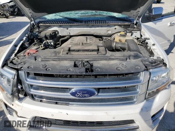 2016 Ford Expedition Platinum с VIN 1FMJU1LT2GEF02439, выставлен на аукционе Copart как лот 79284124 с пробегом 91 166 миль миль и Списание • Salvage title. История ставок и продаж доступна на DreamBid. Изображение 12.