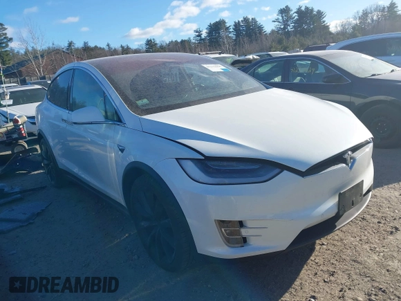 2021 Tesla Model X Long Range Plus with VIN 5YJXCDE29MF316169, listed as a IAAI auction lot 41232066 with 53,235 mi miles and . Bid and sale history available at carsss.com. Image 1.