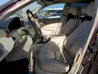 2004 Mercedes-Benz S-Class 4.3L with VIN WDBNG70J64A387204, listed as a Copart auction lot 84753314 with 112,898 mi miles and Salvage Title. Bid and sale history available at carsss.com. Image 7.