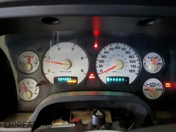 2004 Dodge 2500 SLT with VIN 3D7KU28C74G256604, listed as a Copart auction lot 68706154 with 334,265 mi miles and Clean Title. Bid and sale history available at DreamBid. Image 9.