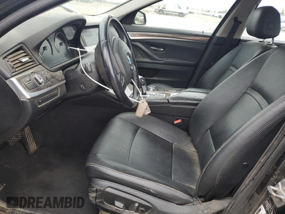2014 BMW 5 Series 535d with VIN WBAXA5C57ED690696, listed as a Copart auction lot 45339685 with 108,958 mi miles and Salvage Title. Bid and sale history available at carsss.com. Image 7.