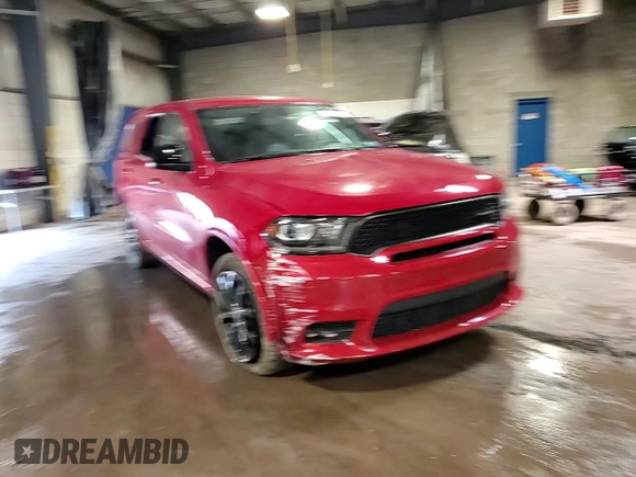 2020 Dodge Durango GT Plus with VIN 1C4RDJDG1LC171187, listed as a Copart auction lot 61383675 with 70,000 mi miles and Salvage title. Bid and sale history available at DreamBid. Image 14.