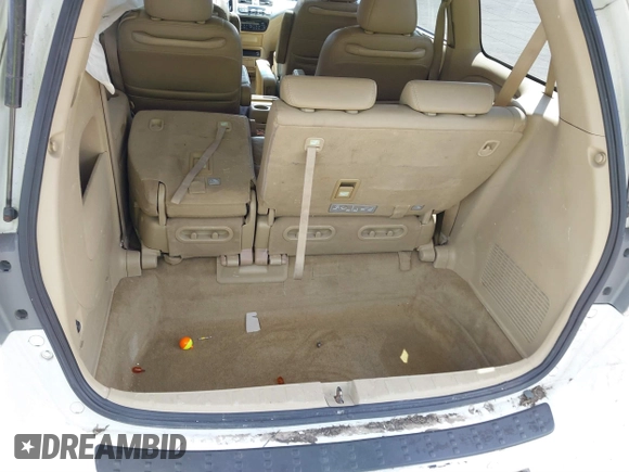 2008 Honda Odyssey Touring with VIN 5FNRL38858B006304, listed as a IAAI auction lot 41814309 with 208,778 mi miles. Bid and sale history available at carsss.com. Image 14.