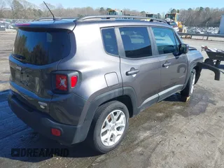 2017 Jeep Renegade Latitude with VIN ZACCJABB3HPF84074, listed as a IAAI auction lot 41867396 with 65,323 mi miles. Bid and sale history available at carsss.com. Image 4.