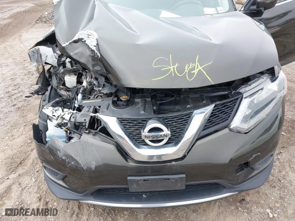 2016 Nissan Rogue S with VIN JN8AT2MV7GW140362, listed as a IAAI auction lot 41800668 with 119,783 mi miles. Bid and sale history available at carsss.com. Image 6.
