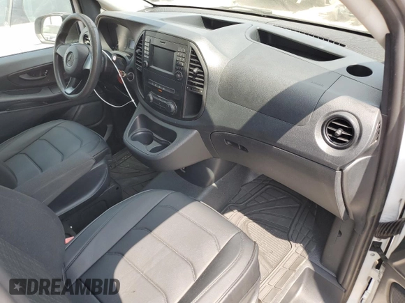 2017 Mercedes-Benz Metris Cargo with VIN WD3PG2EA7H3205245, listed as a Copart auction lot 66088315 with 138,754 mi miles and Salvage title. Bid and sale history available at DreamBid. Image 8.