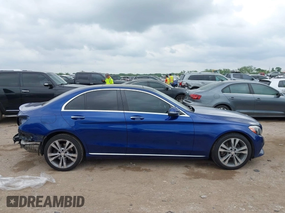 2017 Mercedes-Benz C 300 with VIN 55SWF4JB0HU202316, listed as a IAAI auction lot 42139505 with 88,514 mi miles and . Bid and sale history available at DreamBid. Image 13.