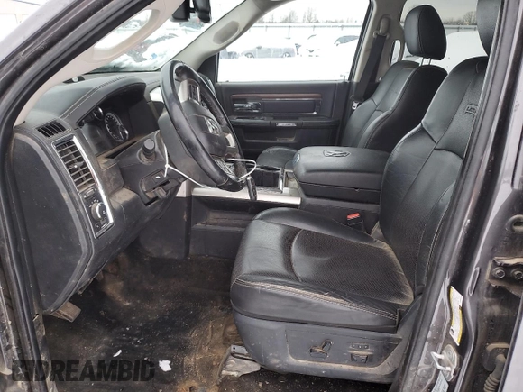 2015 Ram 2500 Laramie with VIN 3C6UR5FJ6FG588003, listed as a Copart auction lot 87527225 with 87,365 mi miles and Salvage Title. Bid and sale history available at carsss.com. Image 7.