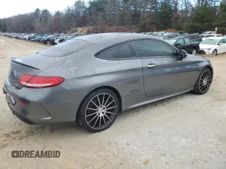 2017 Mercedes-Benz C 43 AMG with VIN WDDWJ6EB4HF556511, listed as a Copart auction lot 82282534 with 145,225 mi miles and Salvage Title. Bid and sale history available at carsss.com. Image 3.