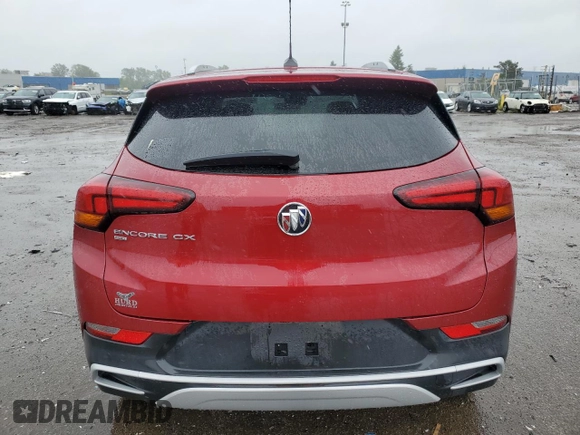2020 Buick Encore GX Select with VIN KL4MMESL4LB131624, listed as a Copart auction lot 61785604 with 24,997 mi miles and Salvage title. Bid and sale history available at DreamBid. Image 6.