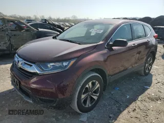 2018 Honda CR-V LX with VIN 2HKRW6H37JH214172, listed as a Copart auction lot 52156335 with 64,952 mi miles and Salvage Title. Bid and sale history available at DreamBid. Image 1.