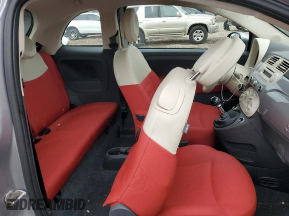 2015 FIAT 500 Pop with VIN 3C3CFFAR9FT541883, listed as a Copart auction lot 55411125 with 86,583 mi miles and Salvage title. Bid and sale history available at DreamBid. Image 10.