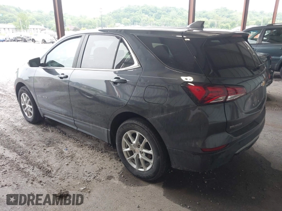 2023 Chevrolet Equinox LT with VIN 3GNAXKEG7PS194957, listed as a IAAI auction lot 42231035 with 56,549 mi miles and . Bid and sale history available at DreamBid. Image 3.