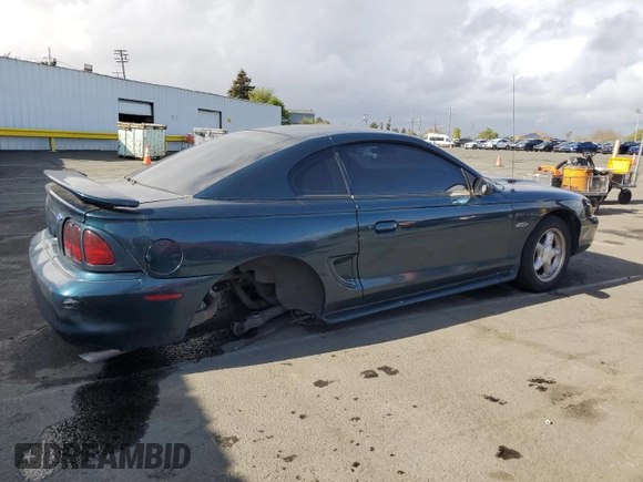 1997 Ford Mustang GT with VIN 1FALP42X0VF181072, listed as a Copart auction lot 49300975 with 193,570 mi miles and Clean title. Bid and sale history available at DreamBid. Image 3.