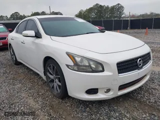 2011 Nissan Maxima 3.5 SV with VIN 1N4AA5APXBC807983, listed as a IAAI auction lot 41792799 with 140,074 mi miles. Bid and sale history available at carsss.com. Image 1.