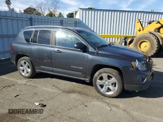 2015 Jeep Compass Limited with VIN 1C4NJDCB7FD177170, listed as a Copart auction lot 87464674 with 77,212 mi miles and Salvage Title. Bid and sale history available at carsss.com. Image 4.