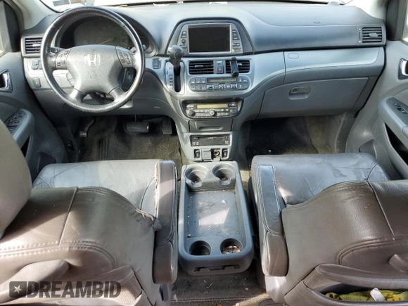 2006 Honda Odyssey EX-L with VIN 5FNRL38776B036795, listed as a Copart auction lot 53665215 with 0 mi miles and Salvage Title. Bid and sale history available at carsss.com. Image 8.