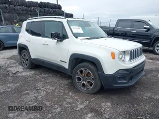 2015 Jeep Renegade Limited with VIN ZACCJBDT6FPC07957, listed as a IAAI auction lot 41727426 with Not Provided miles and . Bid and sale history available at DreamBid. Image 1.