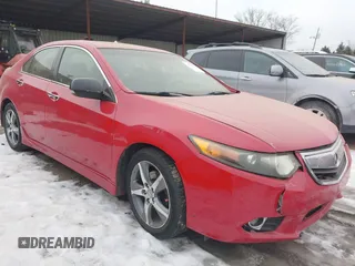 2012 Acura TSX Special Edition with VIN JH4CU2F89CC018444, listed as a IAAI auction lot 41398714 with 134,827 mi miles. Bid and sale history available at carsss.com. Image 1.