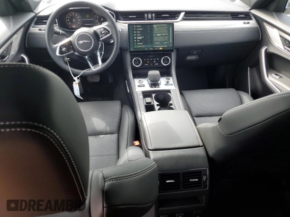 2024 Jaguar F-Pace R-Dynamic S with VIN SADCT2FU1RA739500, listed as a Copart auction lot 51508935 with 6,025 mi miles and Salvage Title. Bid and sale history available at DreamBid. Image 8.