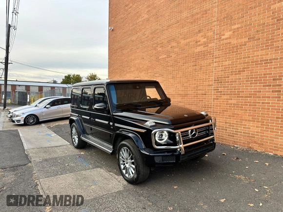 2023 Mercedes-Benz G 550 with VIN W1NYC6BJ8PX461153, listed as a Copart auction lot 80594484 with 15,655 mi miles and Non Repairable. Bid and sale history available at DreamBid. Image 1.