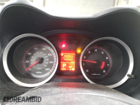 2009 Mitsubishi Lancer DE with VIN JA3AU16U29U015659, listed as a Copart auction lot 41506595 with 142,583 mi miles and Salvage Title. Bid and sale history available at carsss.com. Image 9.