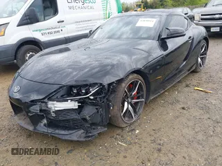 2022 Toyota Supra 3.0 with VIN WZ1DB0C01NW051973, listed as a IAAI auction lot 42030614 with Not Provided miles and . Bid and sale history available at DreamBid. Image 2.