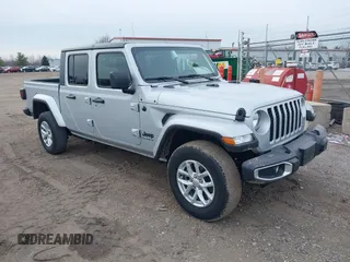 2023 Jeep Gladiator Sport S with VIN 1C6HJTAG4PL528816, listed as a IAAI auction lot 41512720 with 49,873 mi miles and . Bid and sale history available at DreamBid. Image 1.