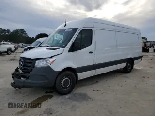 2023 Mercedes-Benz Sprinter Cargo Cargo with VIN W1Y4NDHY4PT118867, listed as a Copart auction lot 88688675 with Not Provided miles and Salvage Title. Bid and sale history available at carsss.com. Image 1.
