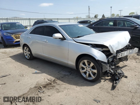 2014 Cadillac ATS Luxury AWD z VIN 1G6AH5RX0E0118215, wystawiony jako Copart lot #54903475 z przebiegiem 90 737 mil mil oraz Szkody całkowita. Historia ofert i sprzedaży dostępna na DreamBid. Obrazek 4.