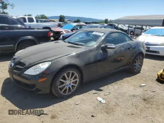 2006 Mercedes-Benz SLK 350 with VIN WDBWK56FX6F121412, listed as a Copart auction lot 58622505 with 53,241 mi miles and Clean title. Bid and sale history available at DreamBid. Image 1.