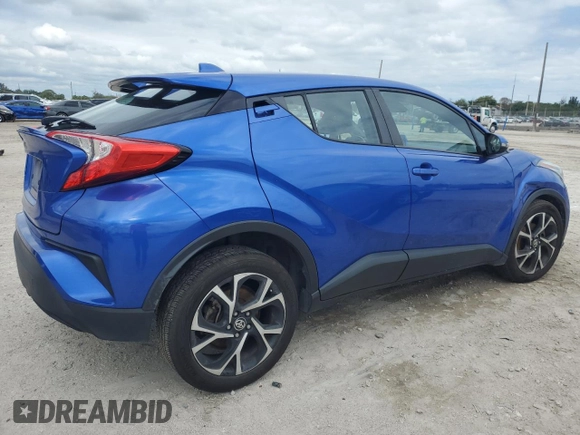2021 Toyota C-HR LE with VIN NMTKHMBXXMR124104, listed as a Copart auction lot 50865005 with 68,040 mi miles and Salvage Title. Bid and sale history available at DreamBid. Image 3.