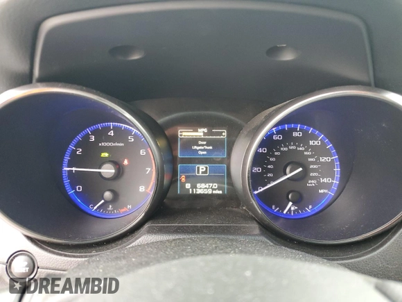 2015 Subaru Legacy Premium with VIN 4S3BNBC6XF3032712, listed as a Copart auction lot 50701275 with 113,659 mi miles and Salvage Title. Bid and sale history available at DreamBid. Image 9.