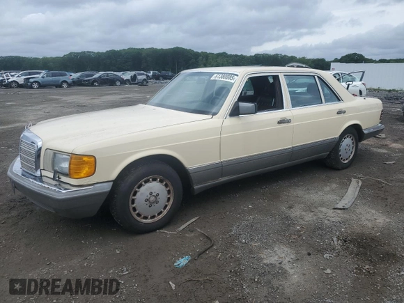 1987 Mercedes-Benz 300 SDL z VIN WDBCB25D8HA344663, wystawiony jako Copart lot #61380085 z przebiegiem 192 685 mil mil oraz Czysty tytuł • Clean title. Historia ofert i sprzedaży dostępna na DreamBid. Obrazek 1.