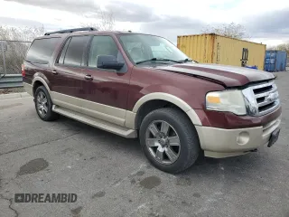 2009 Ford Expedition EL Eddie Bauer with VIN 1FMFK18519EB00906, listed as a Copart auction lot 46627875 with 213,878 mi miles and Clean Title. Bid and sale history available at carsss.com. Image 4.