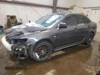 2009 Mitsubishi Lancer with VIN JA3AV66V39U609714, listed as a Copart auction lot 44580795 with Not Provided miles and Salvage Title. Bid and sale history available at DreamBid. Image 1.