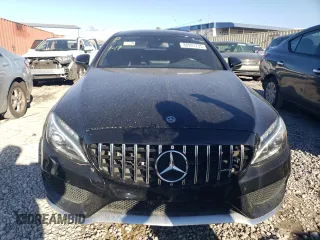 2018 Mercedes-Benz C 43 AMG with VIN WDDWJ6EB0JF663397, listed as a Copart auction lot 88901735 with 99,164 mi miles and Salvage Title. Bid and sale history available at DreamBid. Image 5.