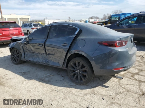 2024 Mazda 3 S Carbon Edition with VIN 3MZBPBCM7RM413295, listed as a Copart auction lot 46265905 with Not Provided miles and Salvage Title. Bid and sale history available at DreamBid. Image 2.