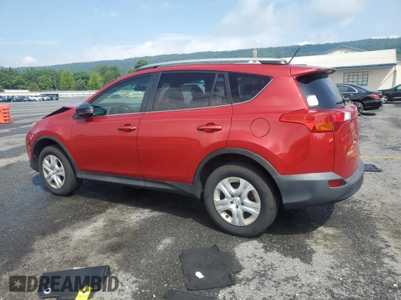 2013 Toyota RAV4 LE with VIN 2T3BFREV6DW033442, listed as a Copart auction lot 62809045 with Not provided miles and Salvage title. Bid and sale history available at DreamBid. Image 2.