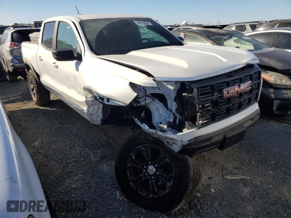 2024 GMC Canyon 2WD Elevation with VIN 1GTP5BEKXR1146225, listed as a Copart auction lot 74619624 with 5,140 mi miles and Salvage Title. Bid and sale history available at carsss.com. Image 4.