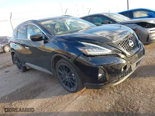 2023 Nissan Murano SV with VIN 5N1AZ2BS6PC142622, listed as a IAAI auction lot 40769002 with 24,053 mi miles. Bid and sale history available at carsss.com. Image 1.